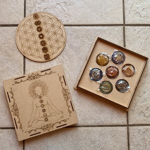 Chakra stone box set